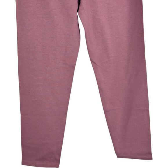 zuda Regular Basic Redefined Crop Legging Burgundy Rose XS NWOT Stretch Athletic - Picture 13 of 13